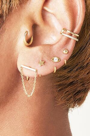 Earcuff Double Up Gold Copper h5 Picture2